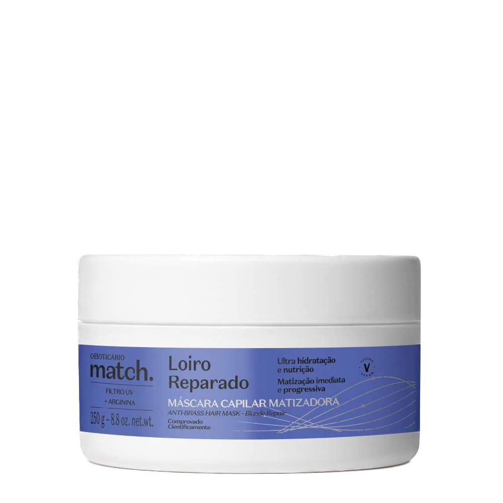 MATCH BLONDE REPAIR TONING MASK - 250G