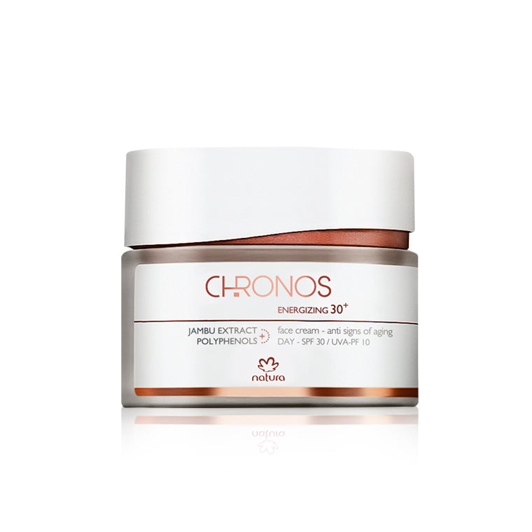 CHRONOS - ENERGIZING 30+ FACE DAY CREAM - ANTI SIGNS OF AGEING - 40G