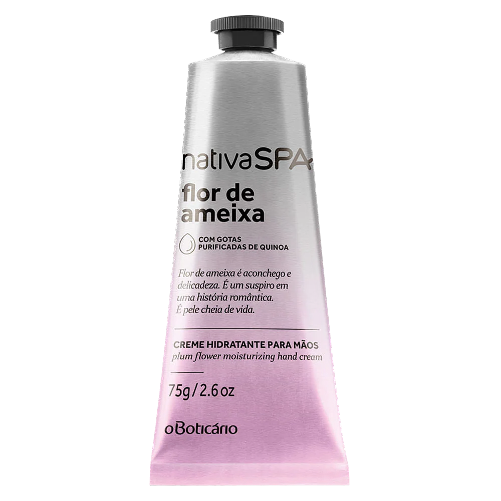 NATIVA SPA PLUM BLOSSOM MOISTURIZING HAND CREAM - 75G