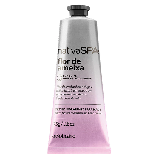 NATIVA SPA PLUM BLOSSOM MOISTURIZING HAND CREAM - 75G