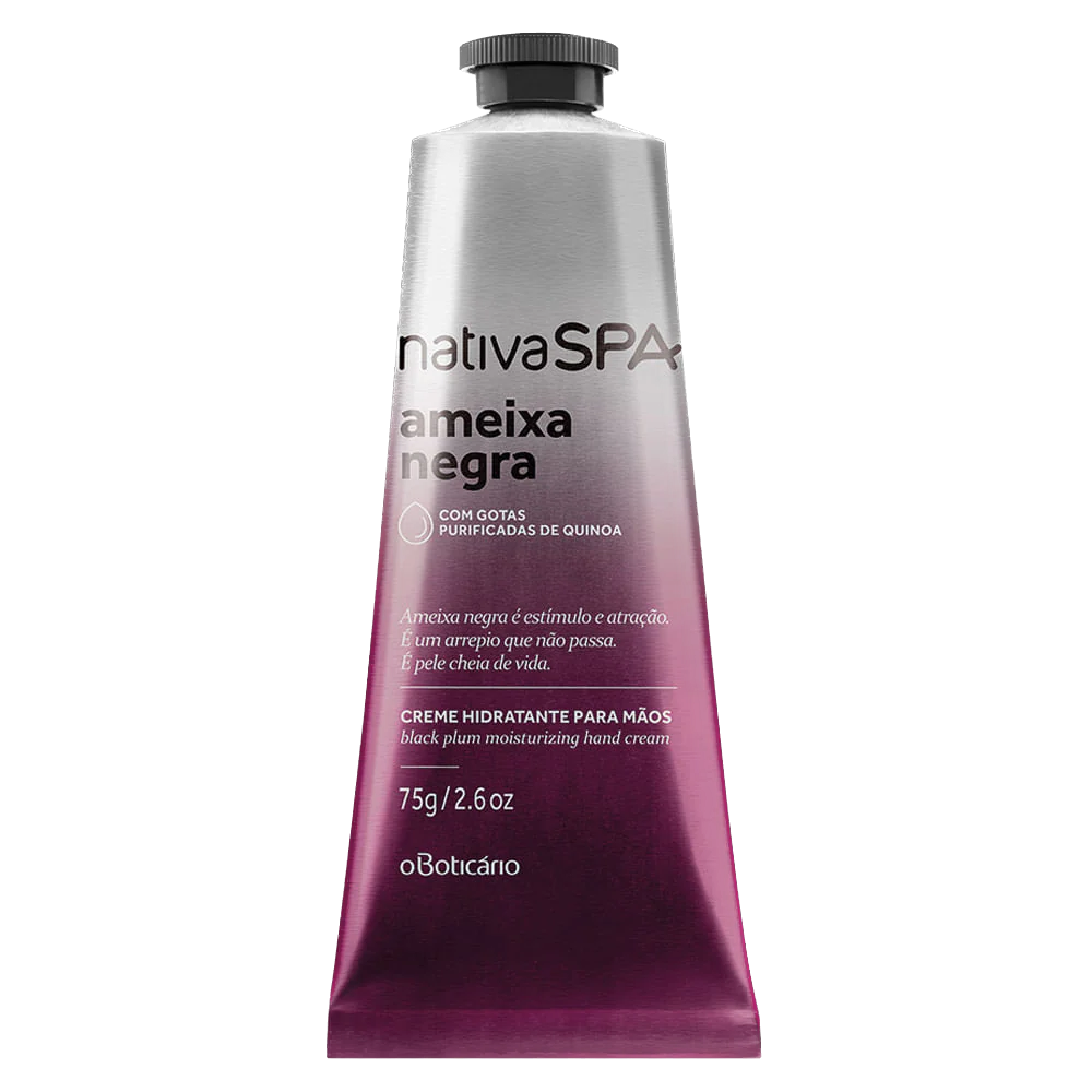 NATIVA SPA BLACK PLUM HAND CREAM - 75G