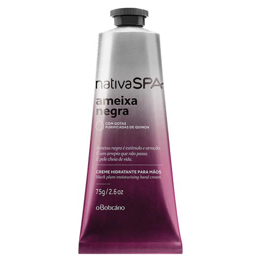 NATIVA SPA BLACK PLUM HAND CREAM - 75G