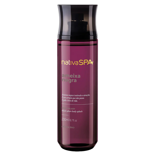 NATIVA SPA BLACK PLUM BODY SPLASH - 200ML