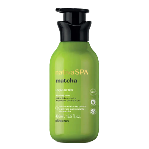 NATIVA SPA MATCHA DETOX BODY LOTION - 400ML