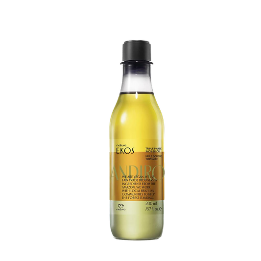 EKOS ANDIROBA TRIPLE PHASE SHOWER OIL - 200ML