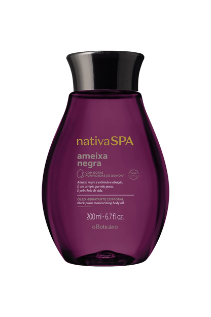 NATIVA SPA BLACK PLUM BODY OIL - 200ML