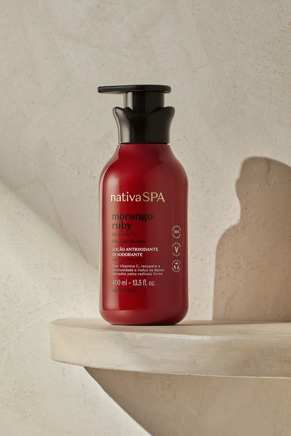 NATIVA SPA STRAWBERRY BODY LOTION - 400ML