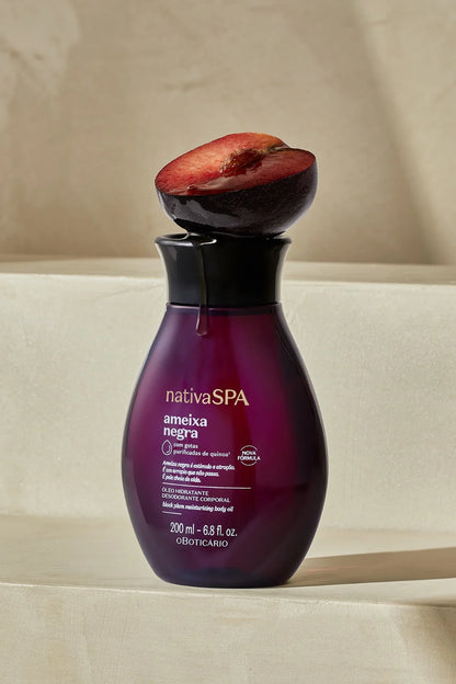 NATIVA SPA BLACK PLUM BODY OIL - 200ML