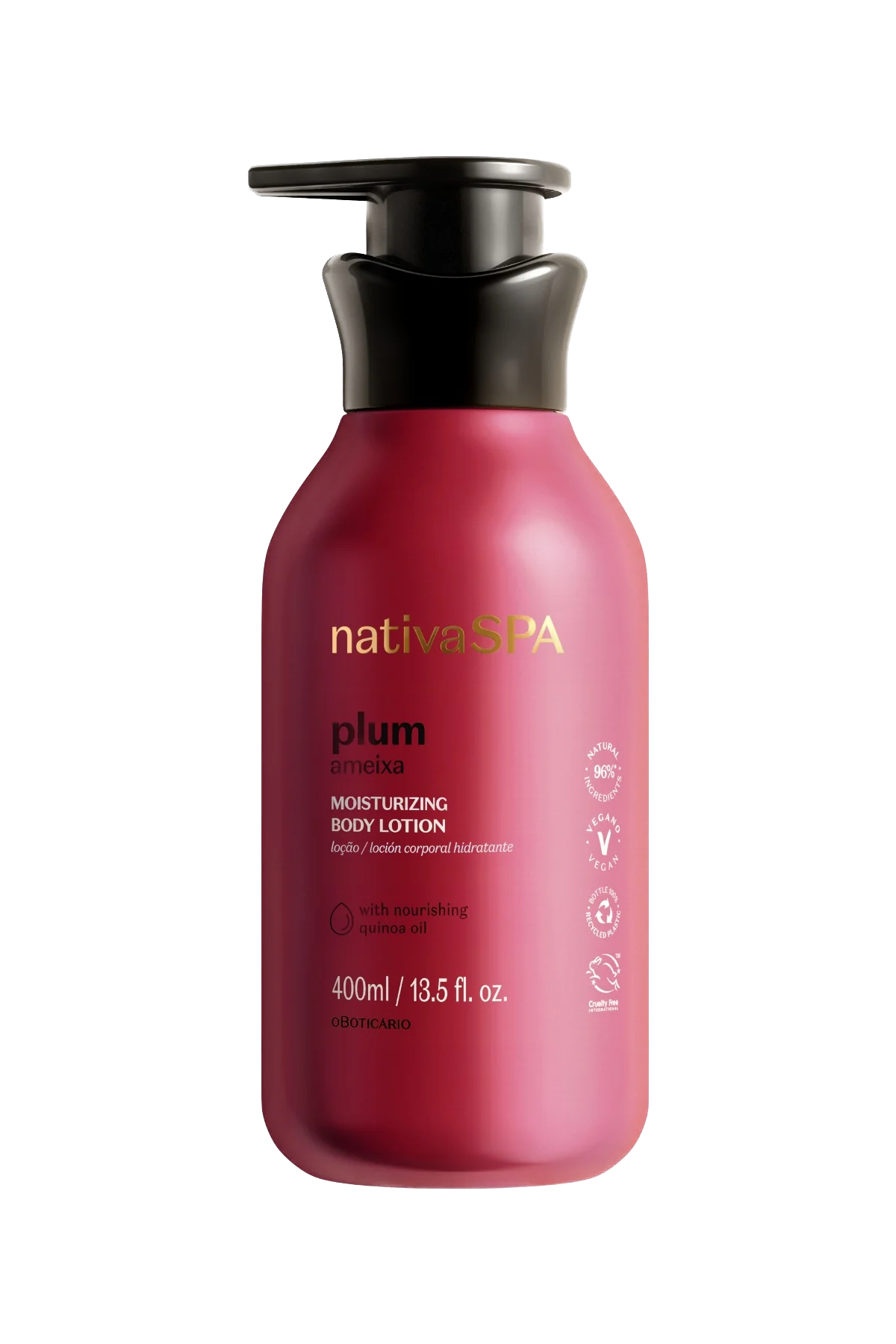 NATIVA SPA PLUM MOISTURIZING BODY LOTION - 400ML