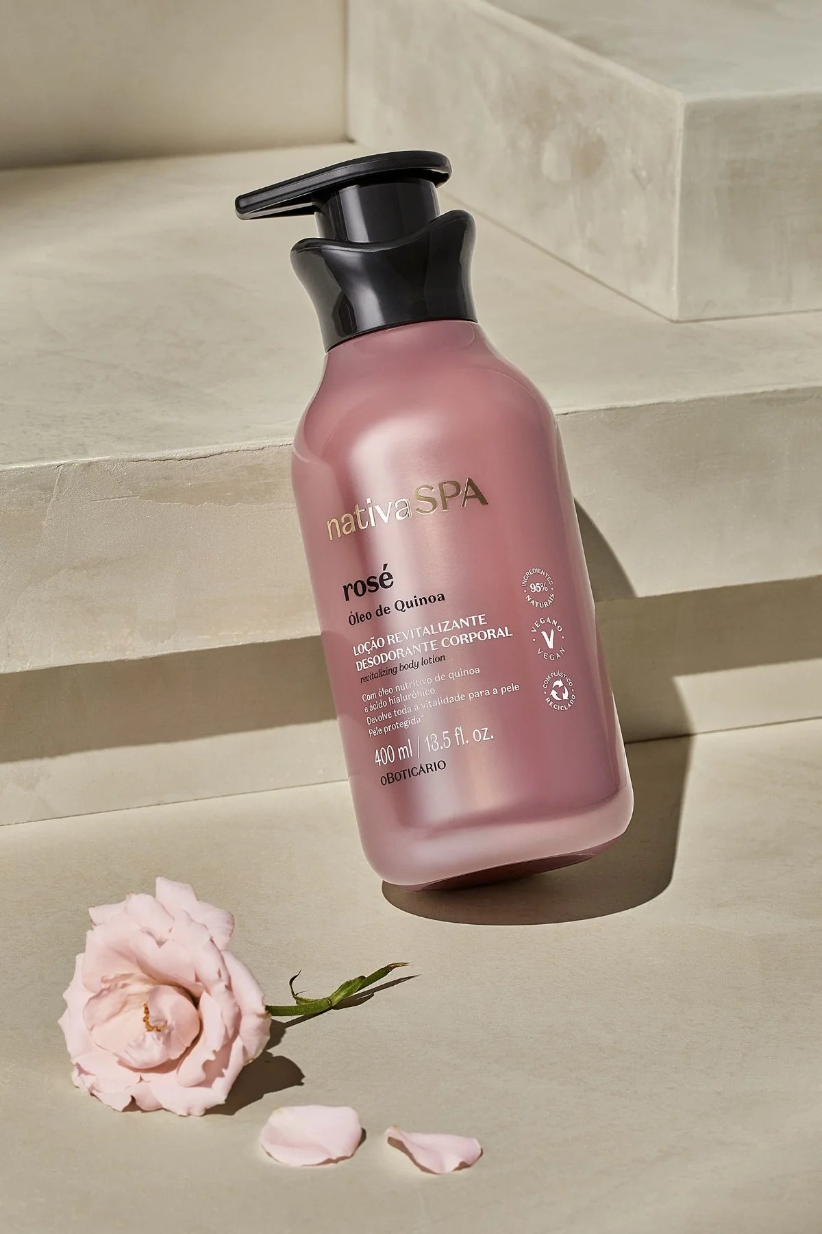 NATIVA SPA ROSÉ REPLENISHING BODY LOTION - 400ML