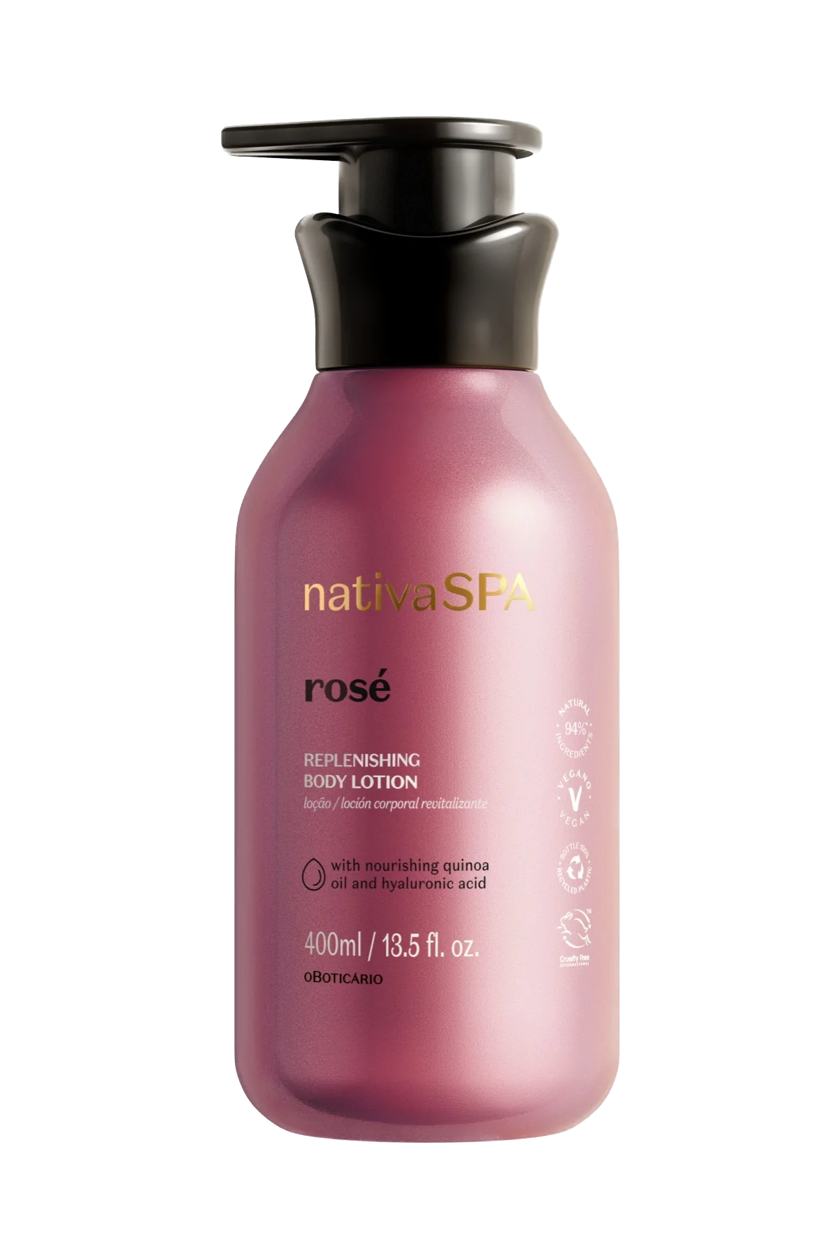 NATIVA SPA ROSÉ REPLENISHING BODY LOTION - 400ML