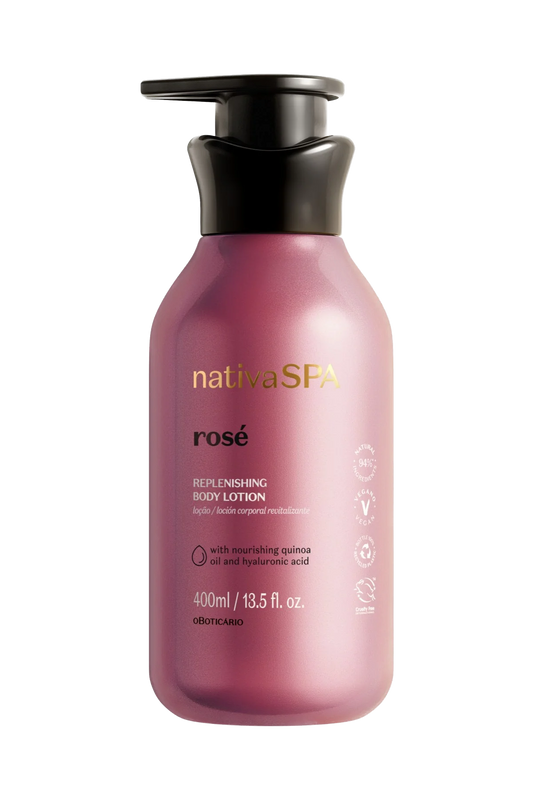 NATIVA SPA ROSÉ REPLENISHING BODY LOTION - 400ML