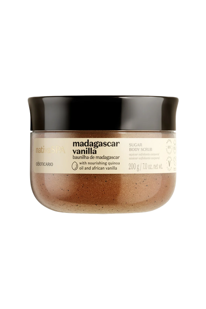 NATIVA SPA MADAGASCAR VANILLA SOOTHING BODY SCRUB - 200G