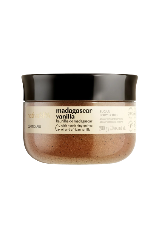 NATIVA SPA MADAGASCAR VANILLA SOOTHING BODY SCRUB - 200G