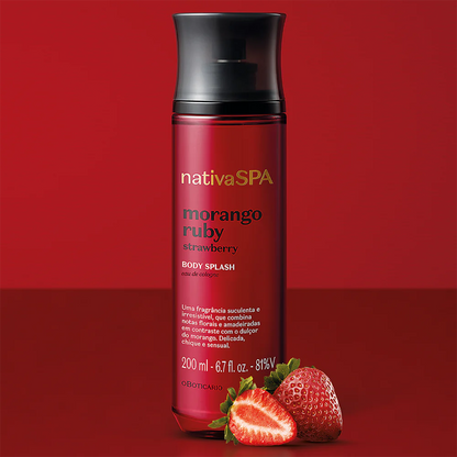 NATIVA SPA STRAWBERRY BODY SPLASH - 200ML