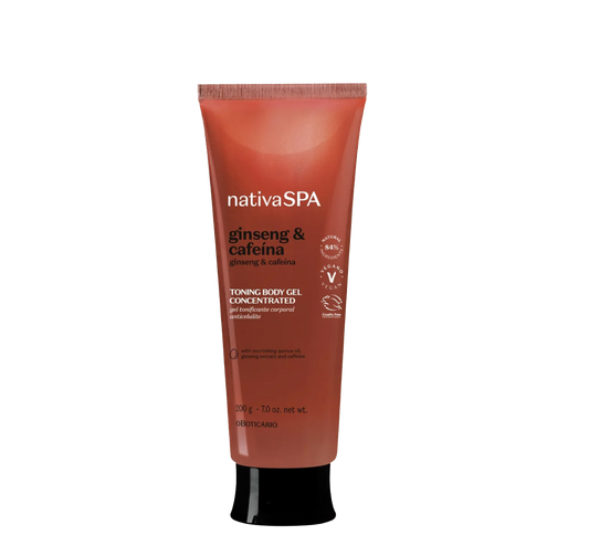 NATIVA SPA GINSENG & CAFFEINE TONING BODY GEL - 200ML