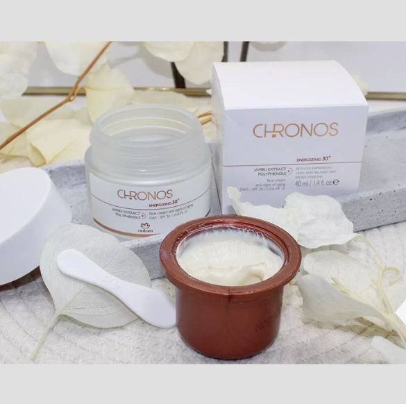 CHRONOS - ENERGIZING 30+ FACE DAY CREAM - ANTI SIGNS OF AGEING - 40G