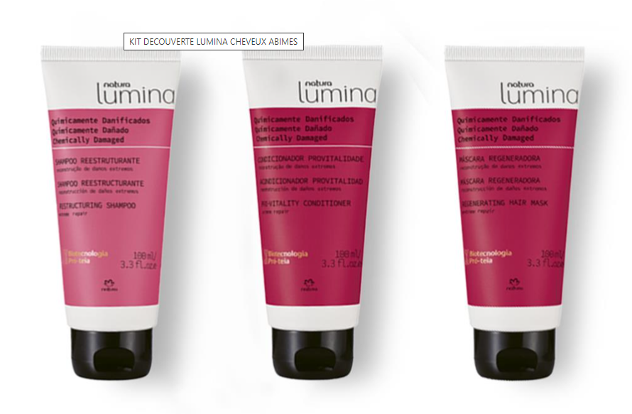 LUMINA TRAVEL SET FOR DAMAGED HAIR