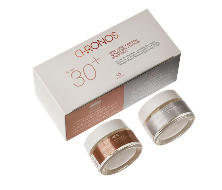 CHRONOS 30+ ESSENTIAL DAY AND NIGHT ROUTINE - TRAVEL SIZE - 2X15G