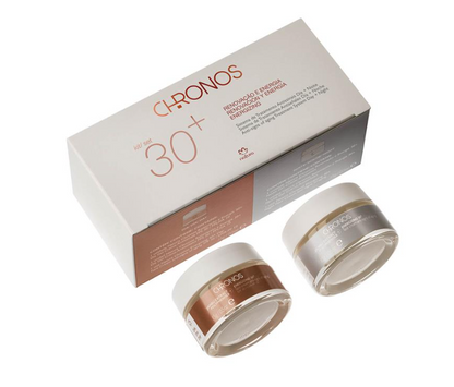 CHRONOS 30+ ESSENTIAL DAY AND NIGHT ROUTINE - TRAVEL SIZE - 2X15G