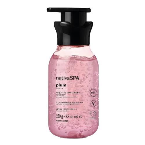 NATIVA SPA PLUM AQUAGEL BODY MOISTURIZER - 250ML