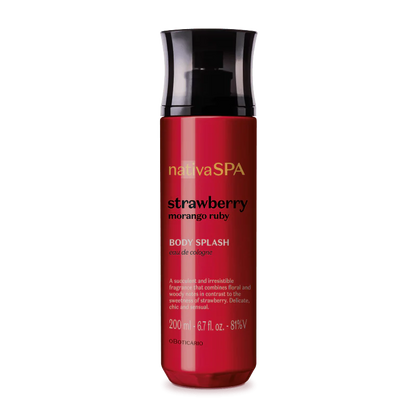 NATIVA SPA STRAWBERRY BODY SPLASH - 200ML