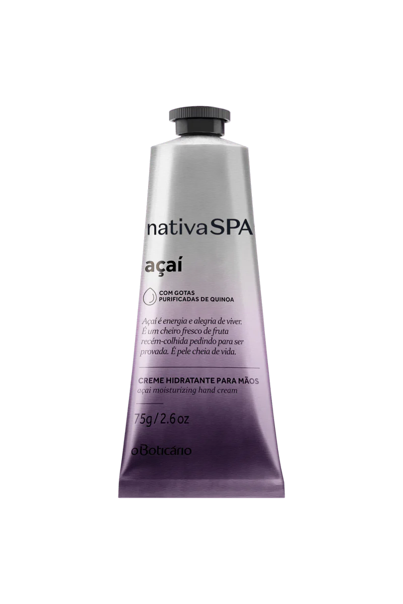 NATIVA SPA AÇAÍ MOISTURIZING HAND CREAM - 75G